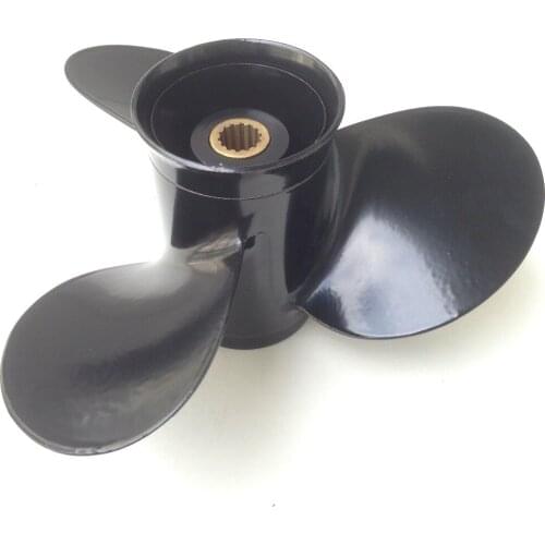 10.5x12 for 15hp-35hp OMC STERN DRIVE propellers 14 tooth spline aluminum propellers OMC STERN DRIVE outboard motor propellers