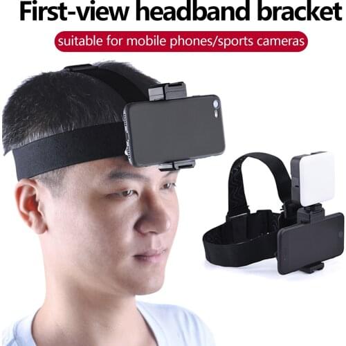 Adjustable Elastic Headband Head Band Strap Bracket for Mobile Phones Sport Cameras with 7-10cm Width Sport Accessories