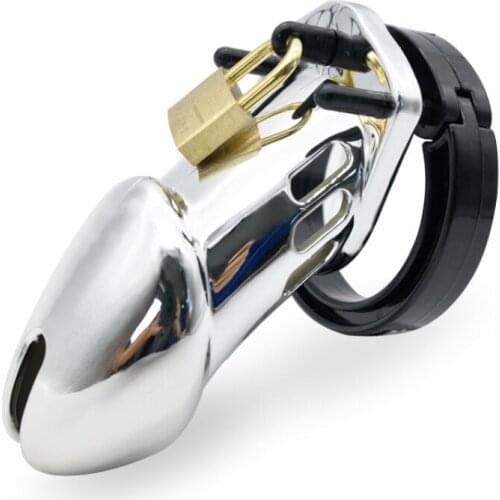 Sex Toys Chastity Cage Long and Short CB6000 Mens Chastity Lock Penile Hole Chastity Device Adult Products