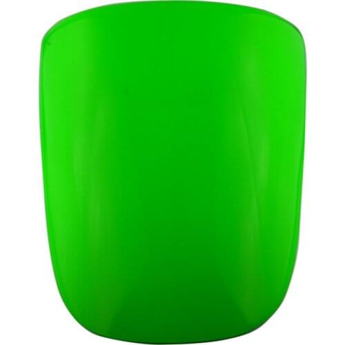 Green Motorcycle Rear Tail Pillion Passenger Hard Seat Cover Cowl Fairing Seat for Kawasaki Ninja ZX6R ZX-6R 2000 2001 2002 636