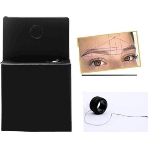 1 Box microblading mapping string line permanent makeup thread eyebrow tattoo pre Inked marker