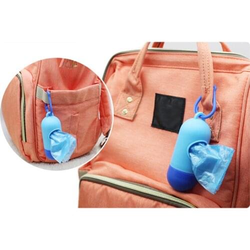 1 Pc Baby Diaper Bag Portable Disposable Fashion Nappy Garbage Bag Removable Box Refillable Bin Box Case Baby Organizer Baby Bag