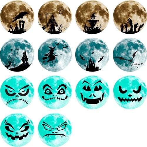 12 Inch Luminous Wall Sticker Glowing Kids Room Halloween Decals Adhesive