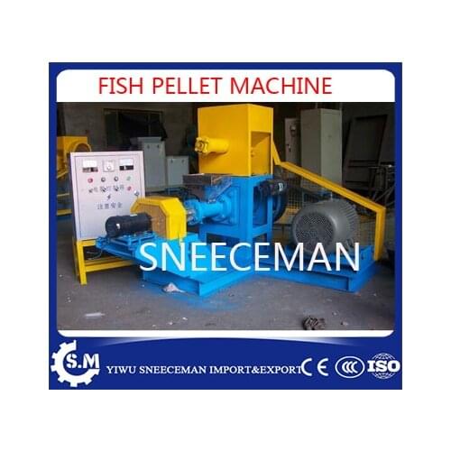 180-200kg/h tilapia farming equipment floating and sinking fish feed pellet machine high quality fish food extruder