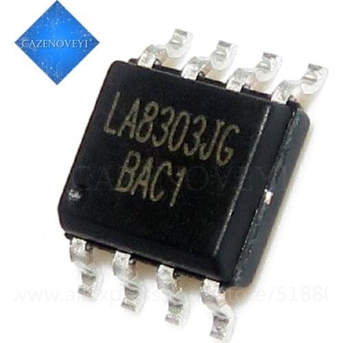 2pcs/lot LA8303 LA8303JG SOP-8 In Stock
