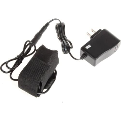 Power Battery 4x 18650 6400mAh Rechargeable Battery Pack 8.4V With EU Charger For Bicyle Bike Light Headlamp Headlight
