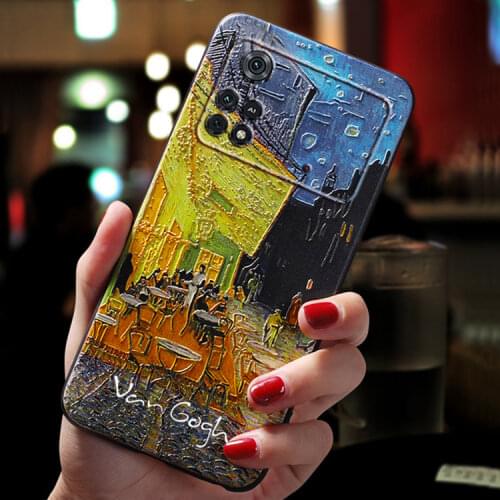 For Fundas Xiomi Xiaomi Poco X3 Pro NFC GT Case Cover For Xiaomi Poco X 3 Pro NFC GT 3D Art Soft Phone Case Celular Coque Baseus