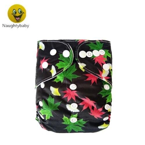 Baby 2017 Most Popular tree Print Baby Cloth Diaper with Microfiber Insert Free Shipping