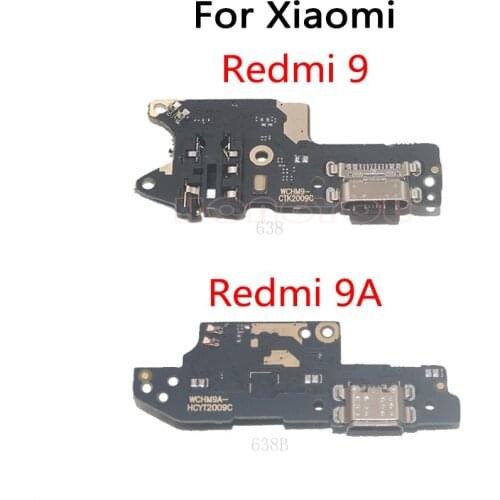 USB Charging Dock Port Socket Jack Plug Connector Charge Board Flex Cable For Xiaomi Redmi 9 9A