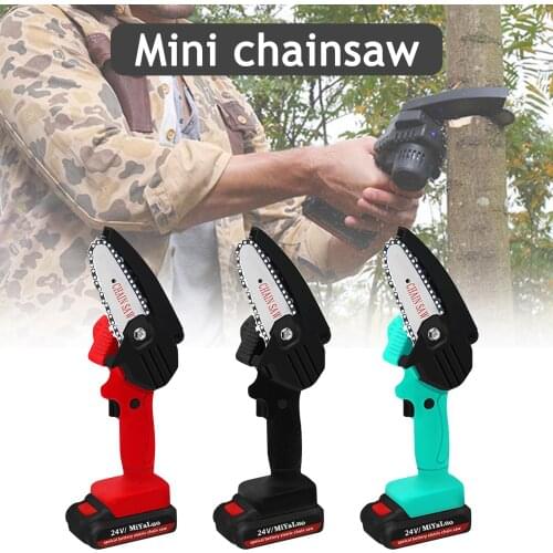 One-handed Mini Electric Chainsaw Rechargeable Handheld Electric Pruning Saw