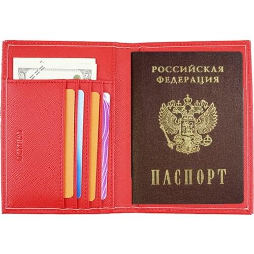 Fashion Women Men Travel Passport Holder Cover A611-5 Solid Passport Cover for Travel Document Case Drop Shipping