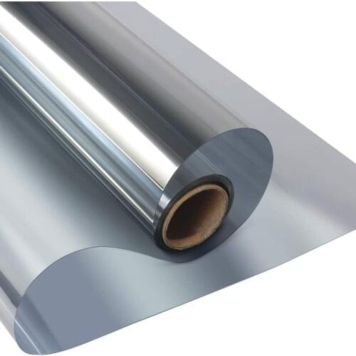 One Way Mirror Window Film Privacy Self-adhesive Reflective Window Tint Heat Control Anti-uv Glass Stickers For Home Office L3