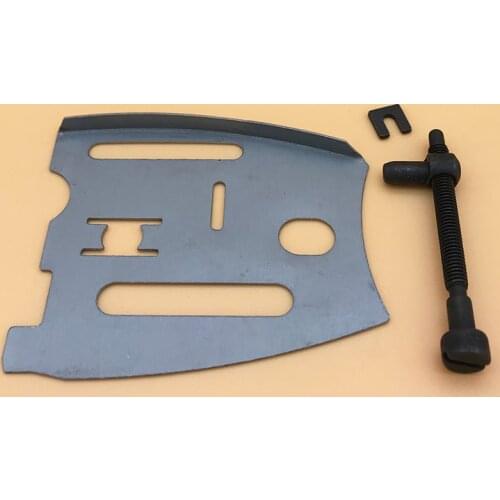 Bar Plate Guide Chain Adjusting Screw Tensioner Set Fit Husqvarna 61 66 181 266 268 Special 272 272XP 281 288 Chainsaw