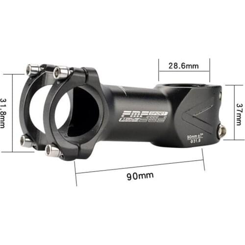 FMF Mountain Bike Stem Road Bicycle Handlebar Stems 25.4/31.8mm * 38/60/80mm Bicycle Stem Mountain Road Bike Stem