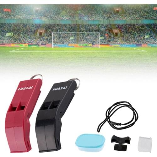 Sports Whistle with Lanyard Loud Sound Whistle for Referee Outdoor Camping Whistles