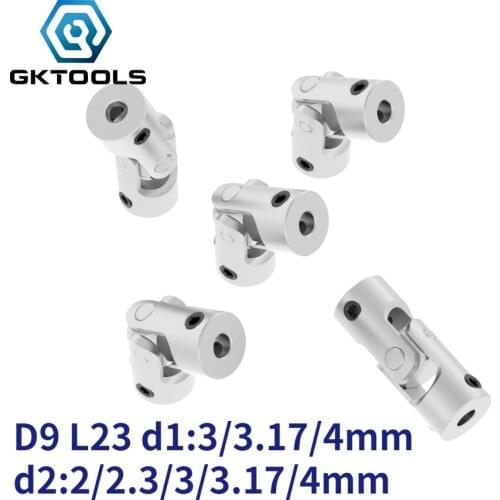 Mini Coupling D9L23 Universal Joint Diameter 9mm Length 23mm Many Size Model Ship Model Car Coupler Gimbal Joint Cardan