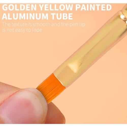 Universal Art Paint Brush Set Blue Graffiti DIY Cute Art Brushes Nail School Kids Student Children