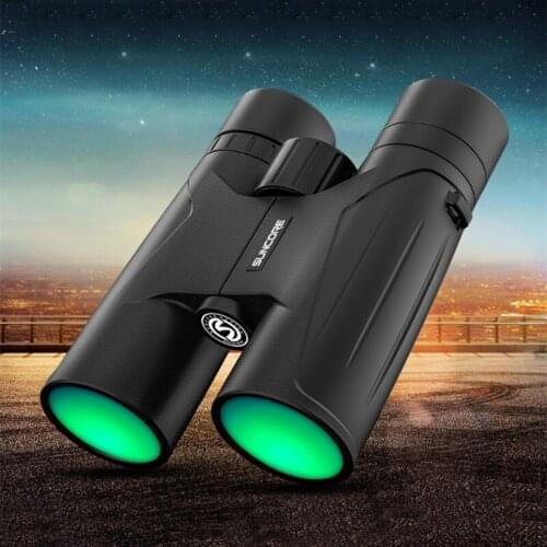 10x42 binoculars high quality outdoor nitrogen-filled waterproof binoculars professional night vision big eyepiece binoculars