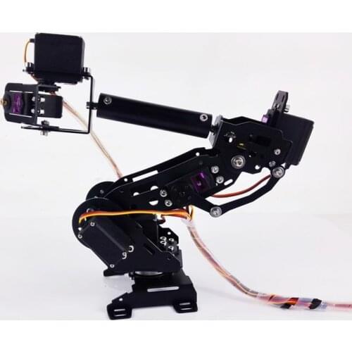 2018 DIY Education Robot Competition 7 Axis Robot Arm 7DOF DS3218 Servo Mechanical Robot Arm