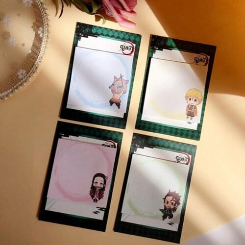 25 Pages Demon Slayer Kimetsu no Yaiba Anime notes Office Stationery Child Student Kawaii Gift