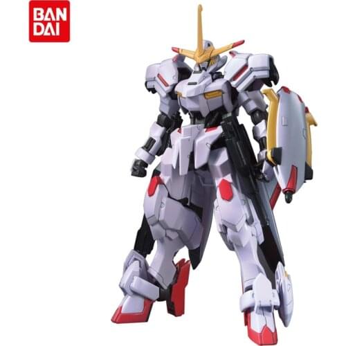 Bandai Anime Model Assembly Gundam HG 1/144 Iron-Blooded Orphans End White Star Gundam Action Figure Robot Decoration Toy Gift