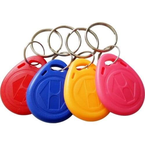 100pcs Writable EM4305 RFID 125KHz Rewrite ID tag keyfobs token for Access control