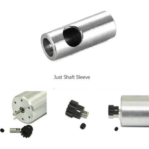 For 3.17mm Motor Shaft to 5mm Adapter Conversion Shaft Sleeve Change-over Shaft