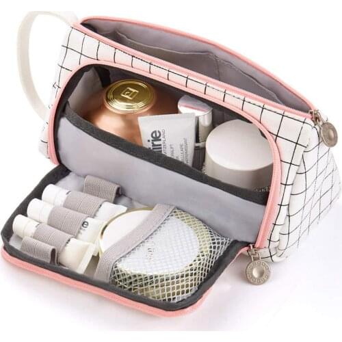 INS Large Capacity Fresh Cute Pencil Case Girl Boy Student Multifunction Stationery Pen Brushes Bag Pouch Box For School Station