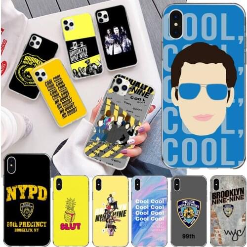 Brooklyn 99 Nine-Nine cool Phone Case For iphone 12 11 Pro Max Mini XS Max 8 7 6 6S Plus X 5S SE 2020 XR Silicone Soft Cover