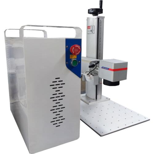 50W Raycus JPT MAX fiber laser marking machine cut metal steel gold silver jewelry engraving 110 200 300mm lens optional rotary