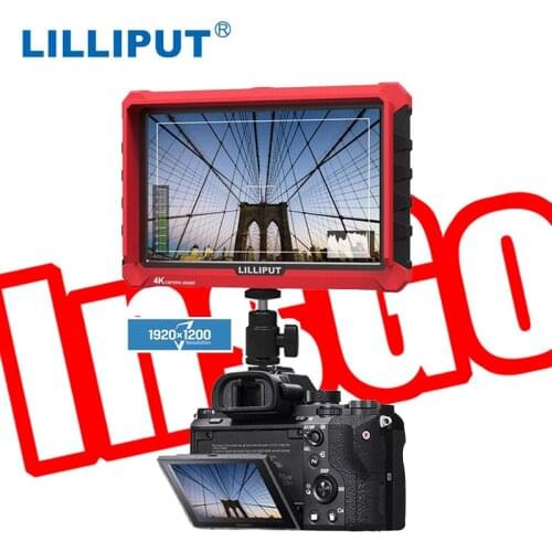 Lilliput A7S 7 Inch 4K Input& Loop Output 1920x1200 HD IPS Screen for Canon Nikon Sony DSLR Camera Video