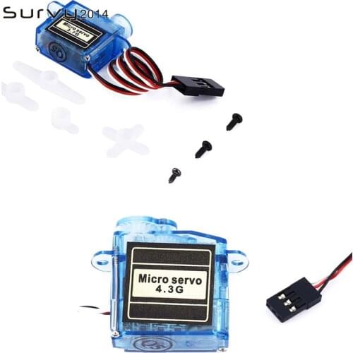 Mini GH 3.7g/4.3g Miniature Micro Analog Servo GH-S37A GH-S43A For RC Airplane Helicopter diy electronics
