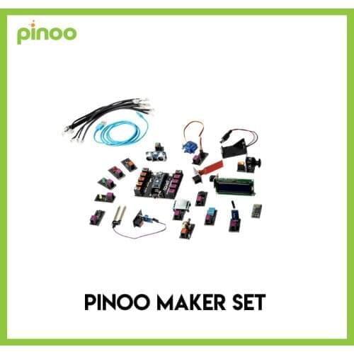 Its Pinoo Maker Set, Mblock compatible developed for children to code with Arduino more easily