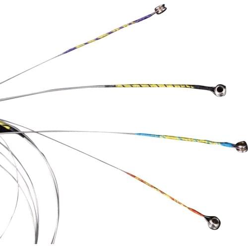 A Set of Violin Strings E-A-D-G Core Aluminum Alloy Steel Strings Wound Stringed Musical Instrument Parts