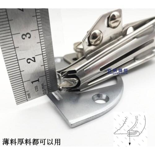 Industrial sewing machine accessories Flat knitted elastic fabric puller Thin thick material flat sewing car wrapper