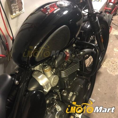 Motorcycle Retro Anti Slip Tank Pads Protector Stickers Side Gas Fuel Knee Grip Pads Decal For Honda Harley Benelli Triumph KTM