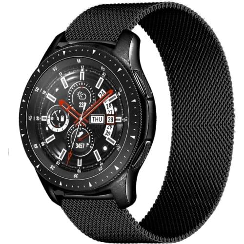 Milanese Loop 20/22mm Strap For Samsung Galaxy Watch 3 41mm 45mm Gear S3 Frontier 46/42mm Active 2 Bracelet Huawei GT/2/2e Band