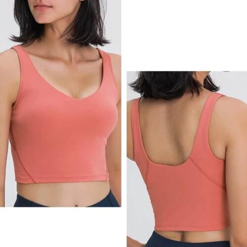 BeeHouse tops tank top New style beauty back sports underwear womens shockproof running high-intensity yoga bra sports vest2021