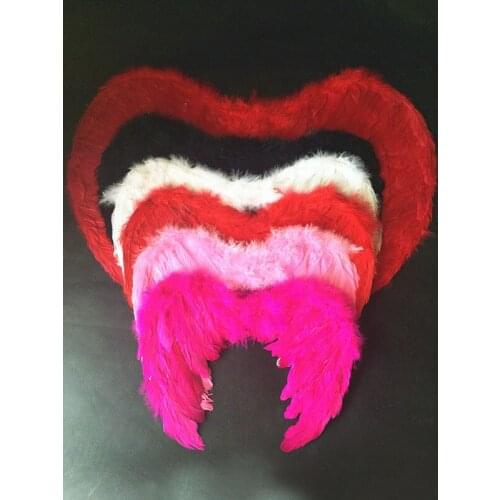 Adults Kids Feather Fairy Angel Wings Night Fancy Dress Up Costume Halloween Christmas Wedding Cosplay Festive Party Supplies