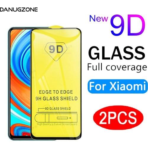2PCS/Lot 9D Tempered Glass Full Screen Protector For Xiaomi Redmi 8 8A Pro 6 6A 7 7A 9 9A 10X K30i Tempered Glass Film Cover