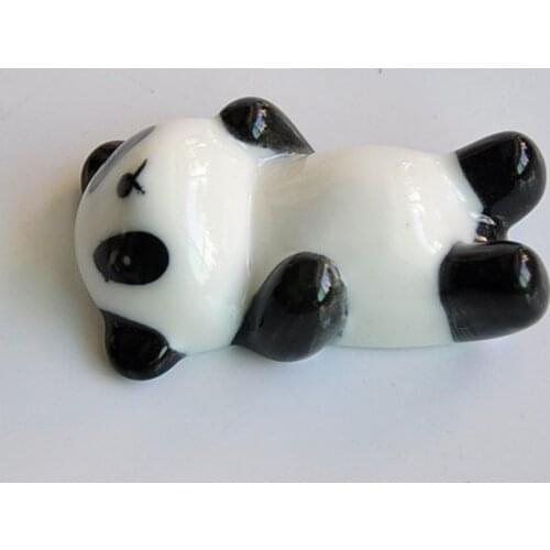 1Pc Nail Brush Pen Rack Ceramic Stand Holder Cute Panda Manicure Nail Art Tool Cute little bear penholder 3 kinds of styles