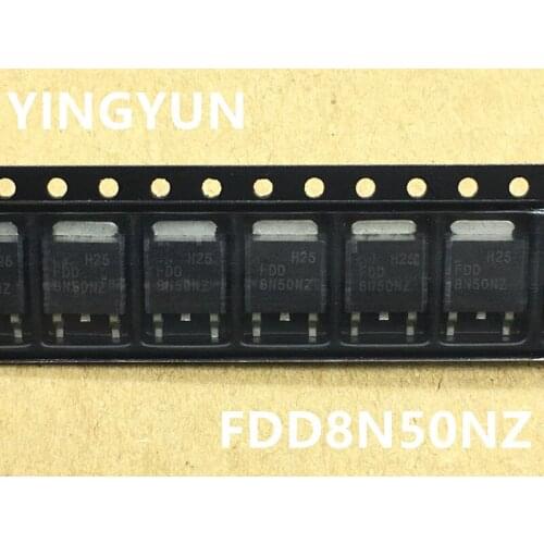 10PCS/LOT FDD8N50NZ 8N50NZ 8N50 TO-252