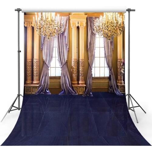 Avezano Backdrops Wedding Engagement Anniversary Luxury Palace Lamp Decoration Photography Backgrounds Photo Studio Photophone