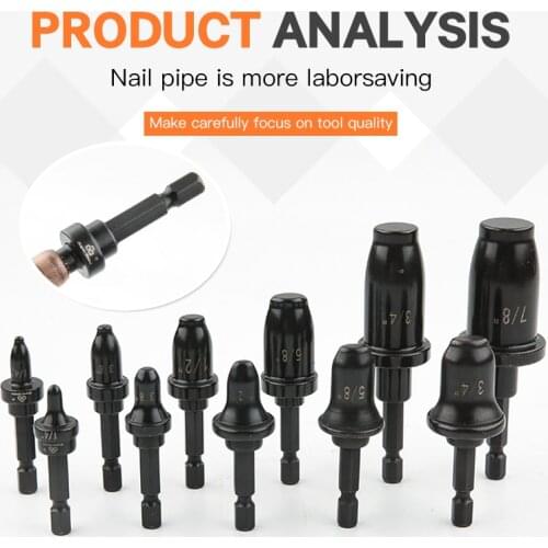 DSZH Imperial Tube Pipe Expander Support for Air Conditioner Conditioning Swaging Tool Flaring Spin Set 3/4 5/8 1/2 3/8 1/4Inch