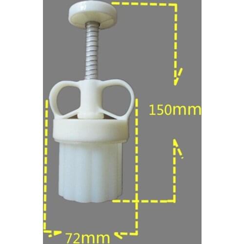 E7CB Mooncake Mold 50g Cake Cookie Mould Cutter Hand Pressure Food Grade Baking Tool