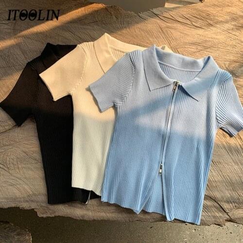 ITOOLIN Women's Cropped T-shirts