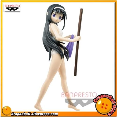 "Puella Magi Madoka Magica the Movie: The Rebellion Story" Original Banpresto EXQ Collection Figure - Homura Akemi Swimsuit ver
