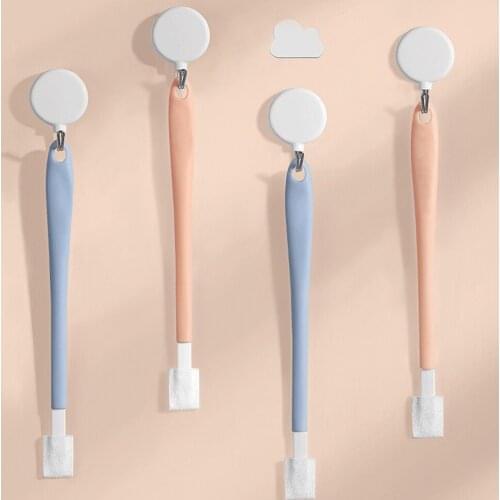 Long Handle Disposable Kitchen Bathroom Crevice Brush Window Frame Door Track Cleaning Brush Groove Cleaning Brush Set Groove