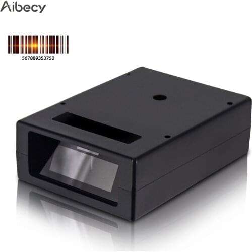Aibecy USB Connection Mini Embedded Barcode Scanner Self-Induction One Dimensional BarCode Reader Module Scanner for Supermarket
