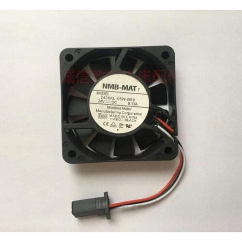 NMB CNC machine 2406KL-05W-B59 6015 24V 0.13A Fanuc special fan